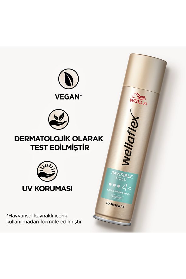 Wellaflex Invisible Hold Görünmez Tutuş Sağlayan Saç Spreyi Extra Strong Hold - 250 ml - 5