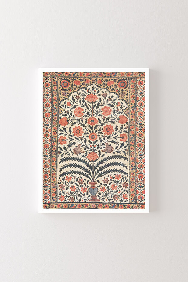 نمط الزهرة - الإطار الأبيض - 1