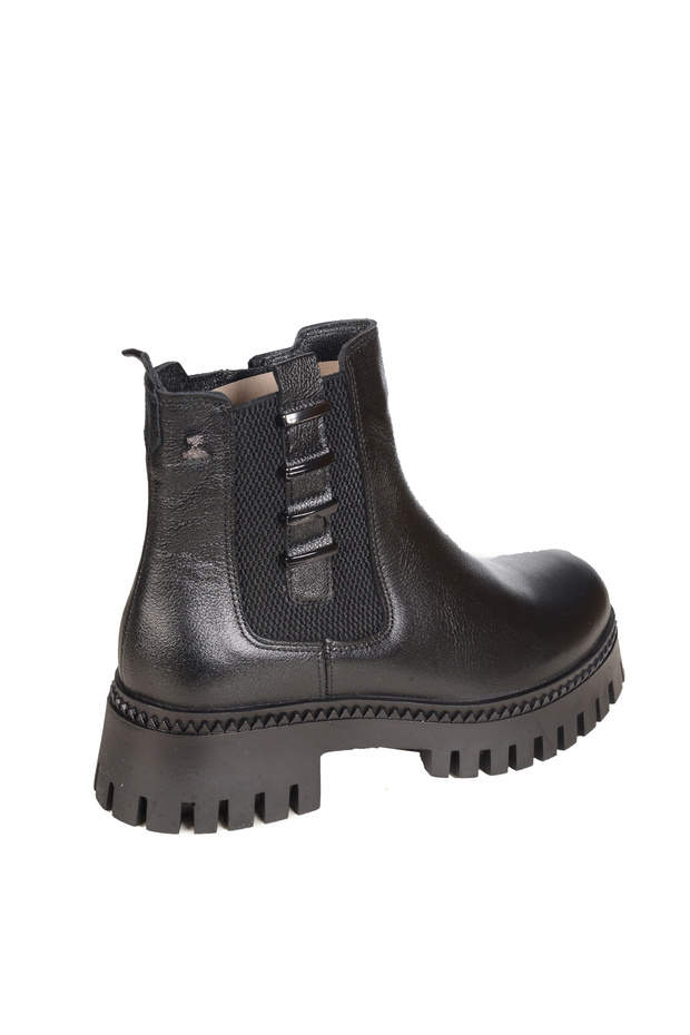 2251817 Siyah Deri Bot - 2