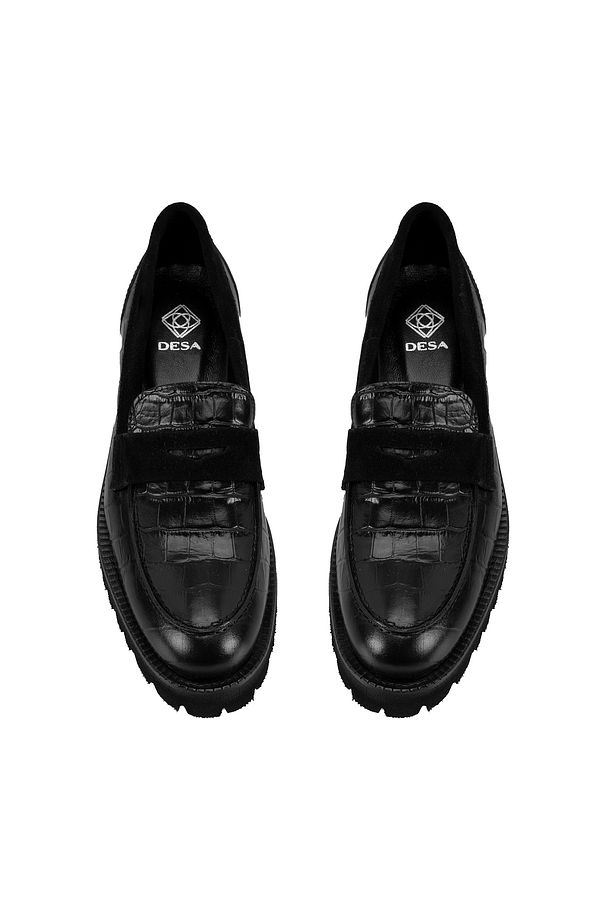 Kadın Siyah Loafer - 5