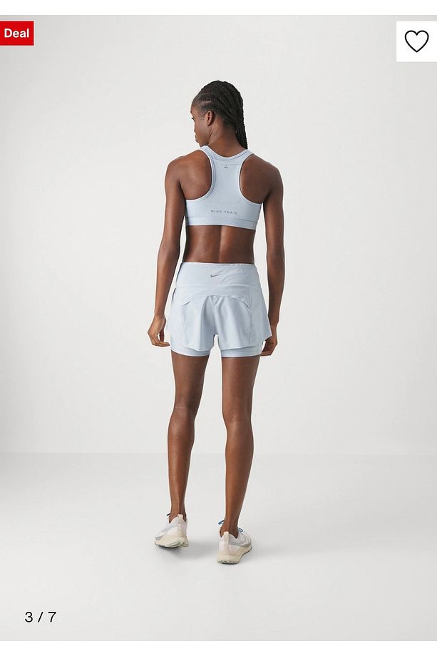 Dri-Fit Swift Mid-Rise 8cm (approx.) 2-in-1 Running Mavi Kadın Şort - 5