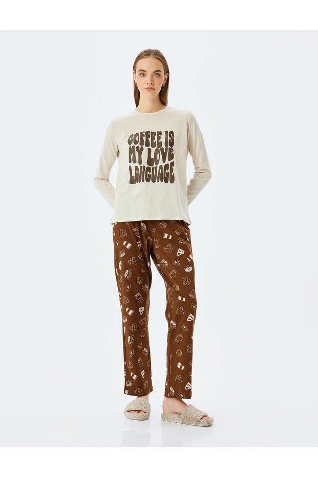 Printed Cotton Pajamas Set of 2