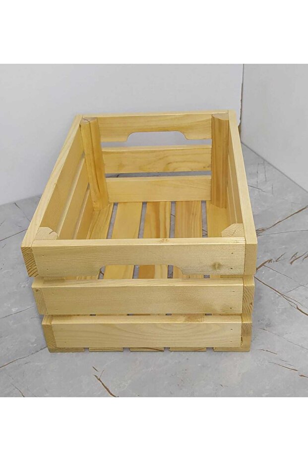 Kulplu Ahşap Kasa 2 - 3