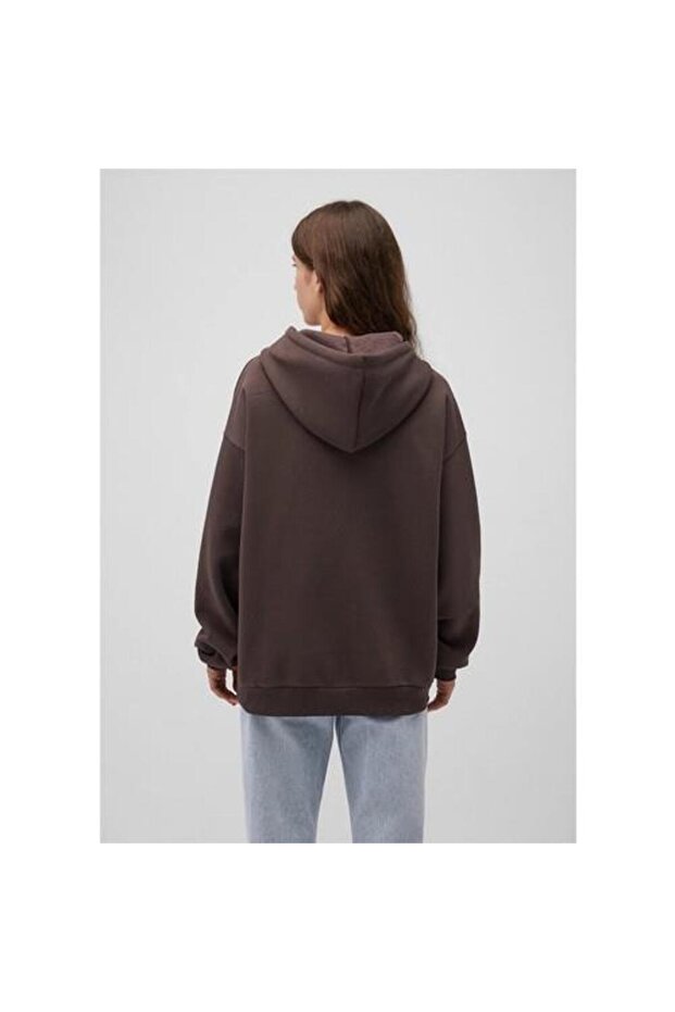 MAVİ LOGO KAPÜŞONLU SWEATSHIRT - 4