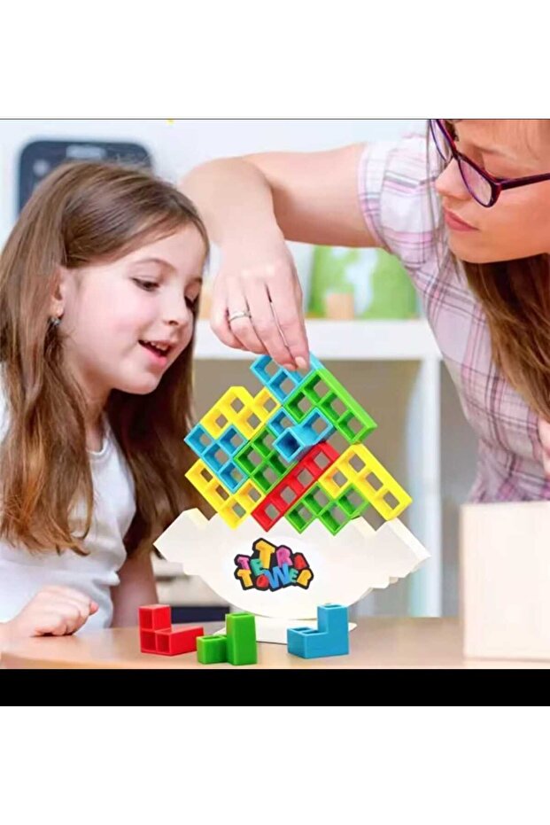 Tetris Kule Denge Oyuncağı - 4
