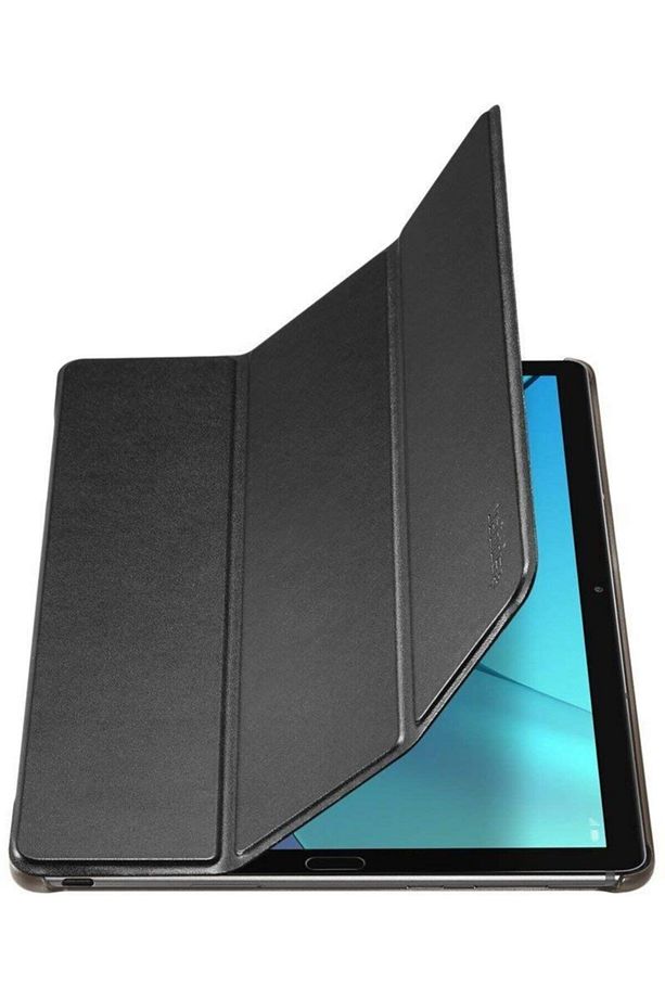 Huawei Mediapad T5 10 10.1 Inç Kılıf Pu Deri Smart Case Siyah - 7