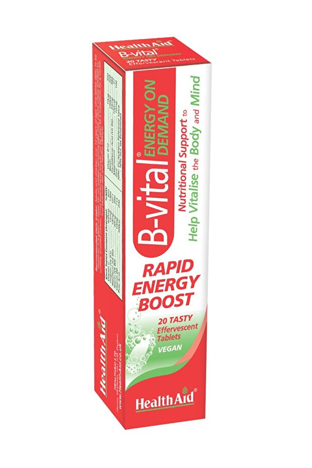 B-Vital Vitamin B Complex, 20 Tablets