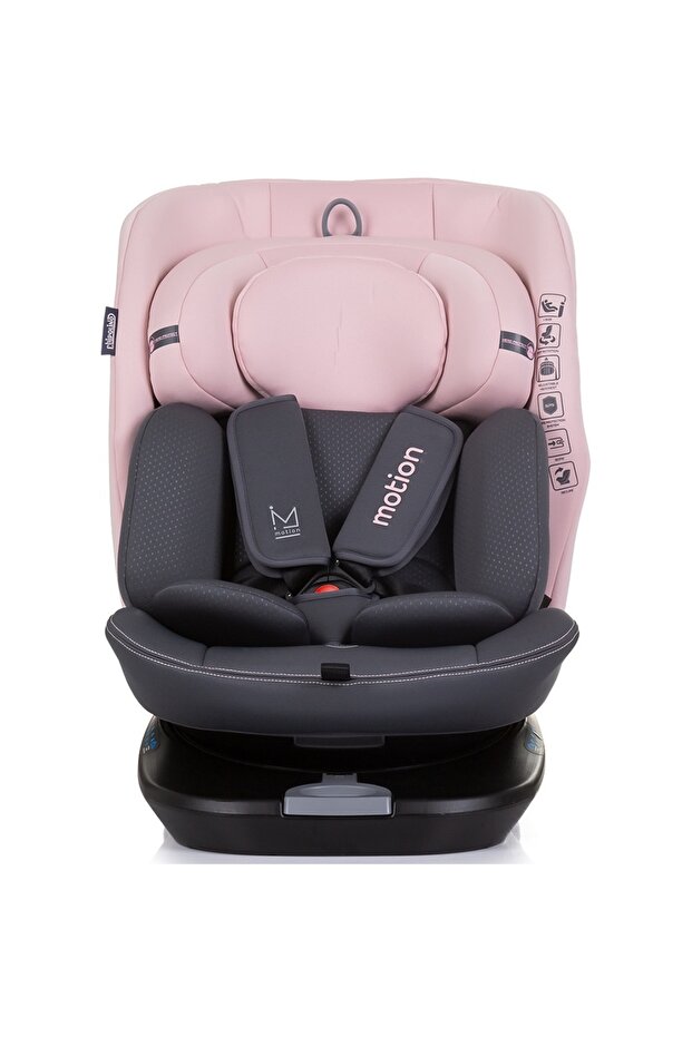 Scaun auto Chipolino Motion I-Size 40-150 cm flamingo cu sistem Isofix - 2