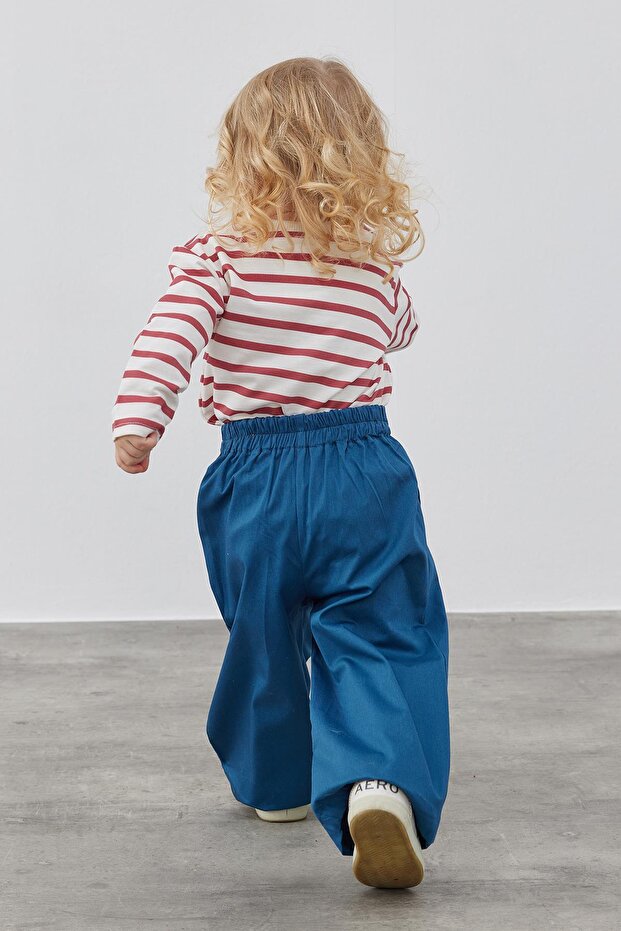 İndigo Palazzo Pantolon - 5