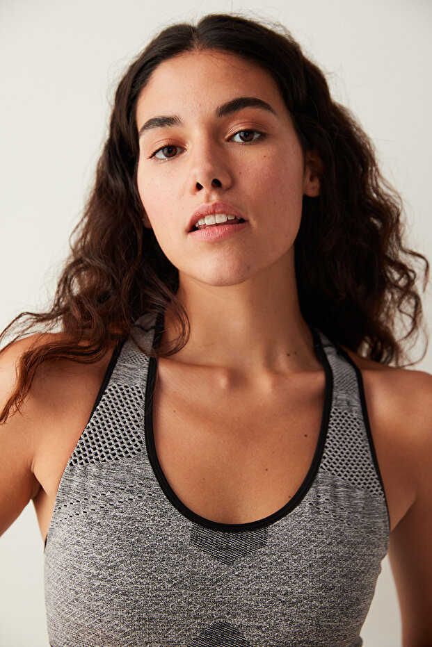 Two Colored Seamless Sütyen - 4