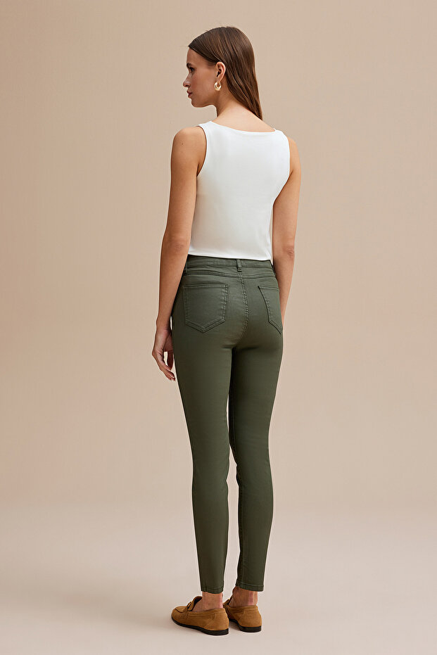 Mumlu Bilek Boy Pantolon - 4