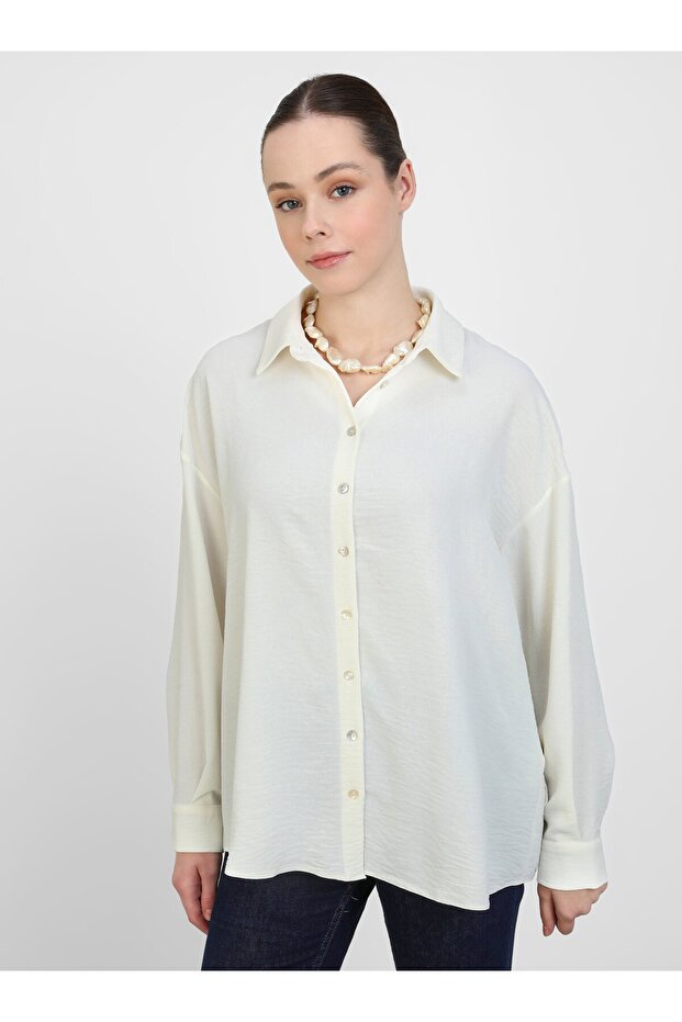 Aerobin Bluz- Beyaz - Refka - 2