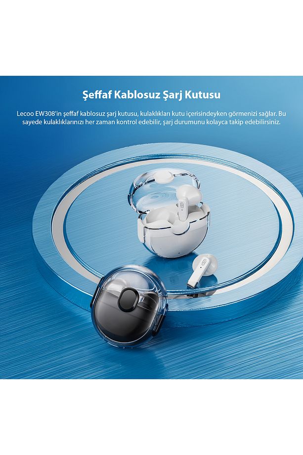 Ew308 Kablosuz Bluetooth 5.1 Tws Mikrofonlu Kulak Içi Kulaklık Siyah - 7