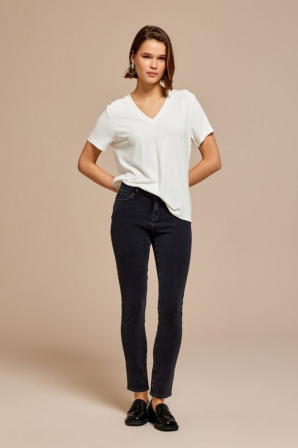 Push-Up Denim Pantolon - 2