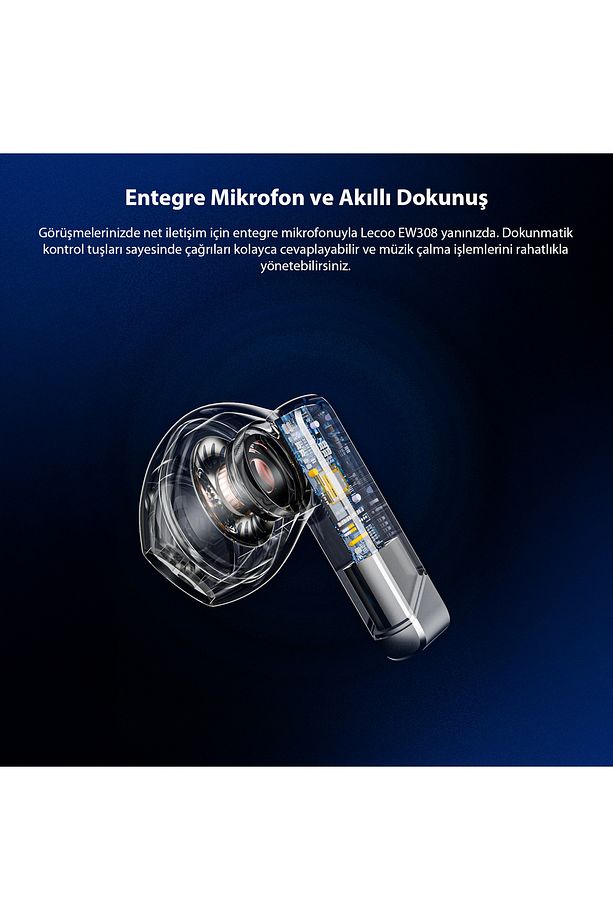 Ew308 Kablosuz Bluetooth 5.1 Tws Mikrofonlu Kulak Içi Kulaklık Siyah - 3
