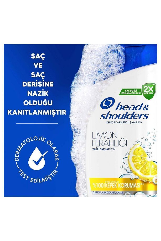Head & Shoulders Şampuan 1-1 Limon Ferahlığı 330 Ml x6 Adet - 5