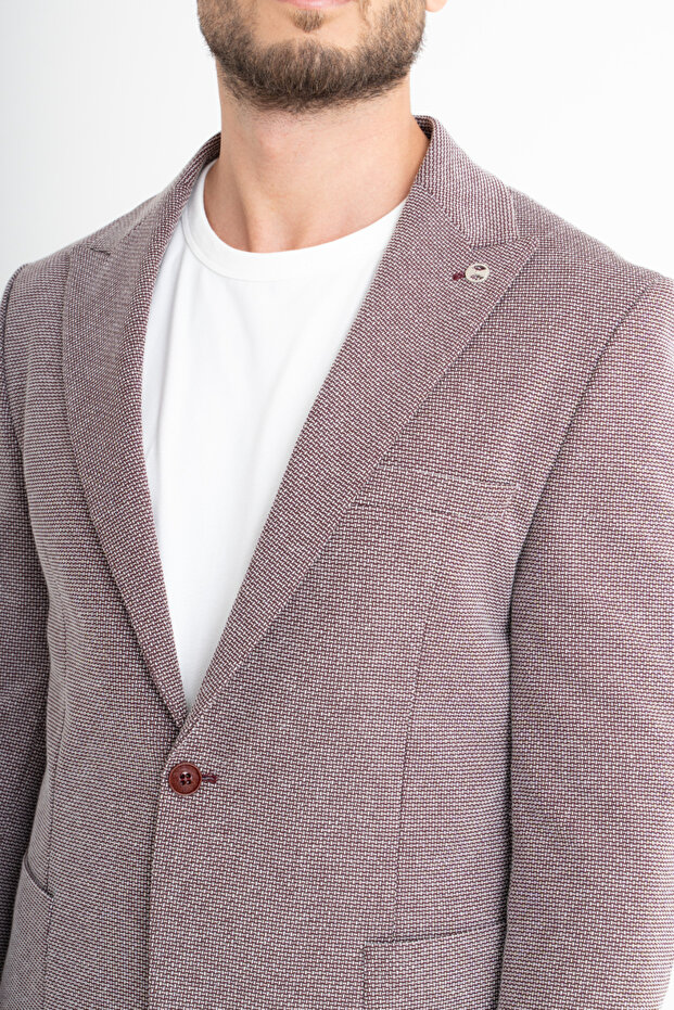 Bordo Ceket - 3
