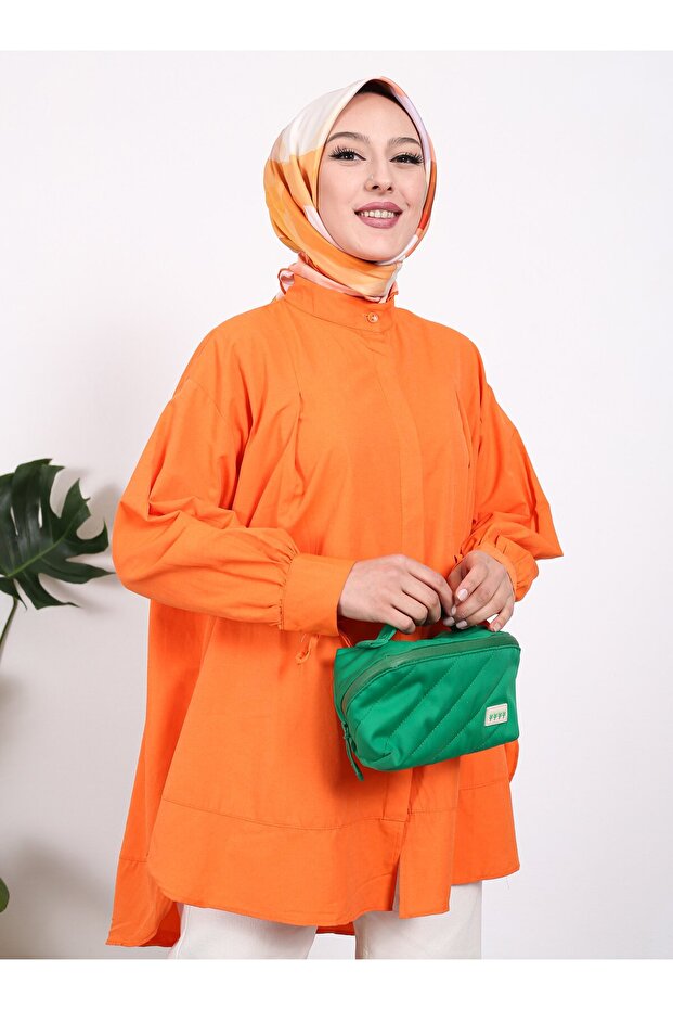 Orange Sleeve Tunic - Vav - 3