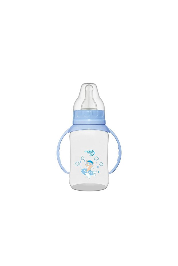 Life Classic Baby Bottle with Handle 150 ml (BLUE)