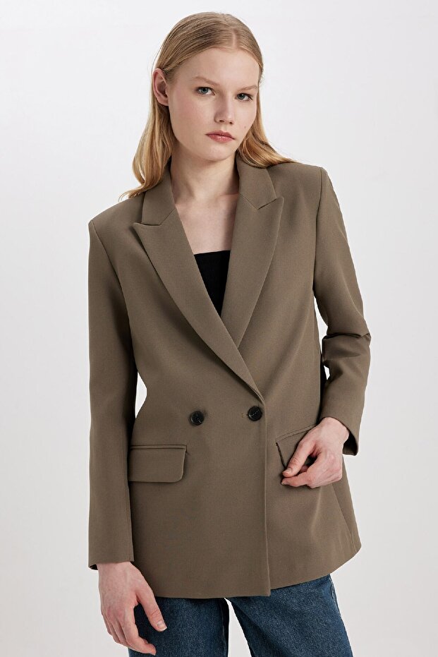 Oversize Fit Blazer Jacket C2457ax24sp
