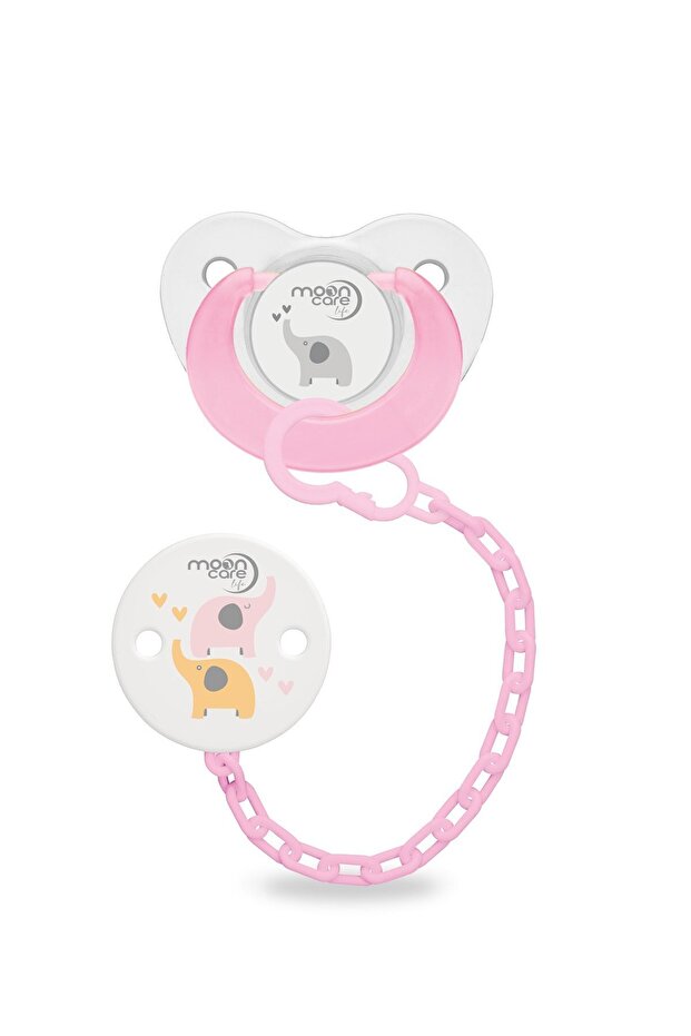 Life Pacifier and Strap Set (PINK)