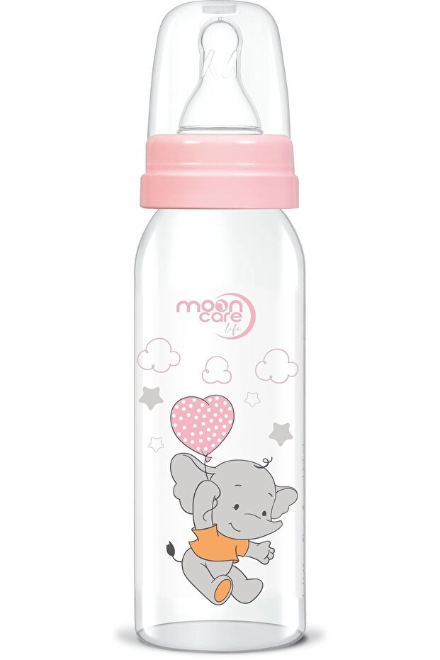 Classic PP Baby Bottle 250 ml (PINK)