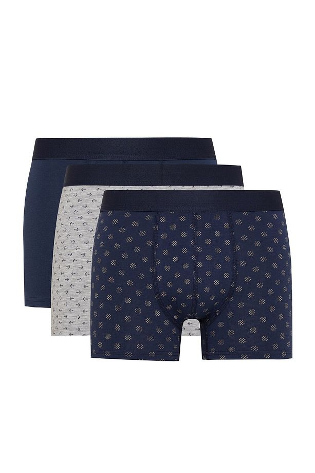 Regular Fit 3'lü Boxer E0121ax24au - 1