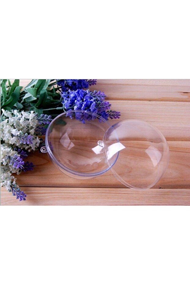 Şeffaf Mika Küre Top 5 Adet - 5