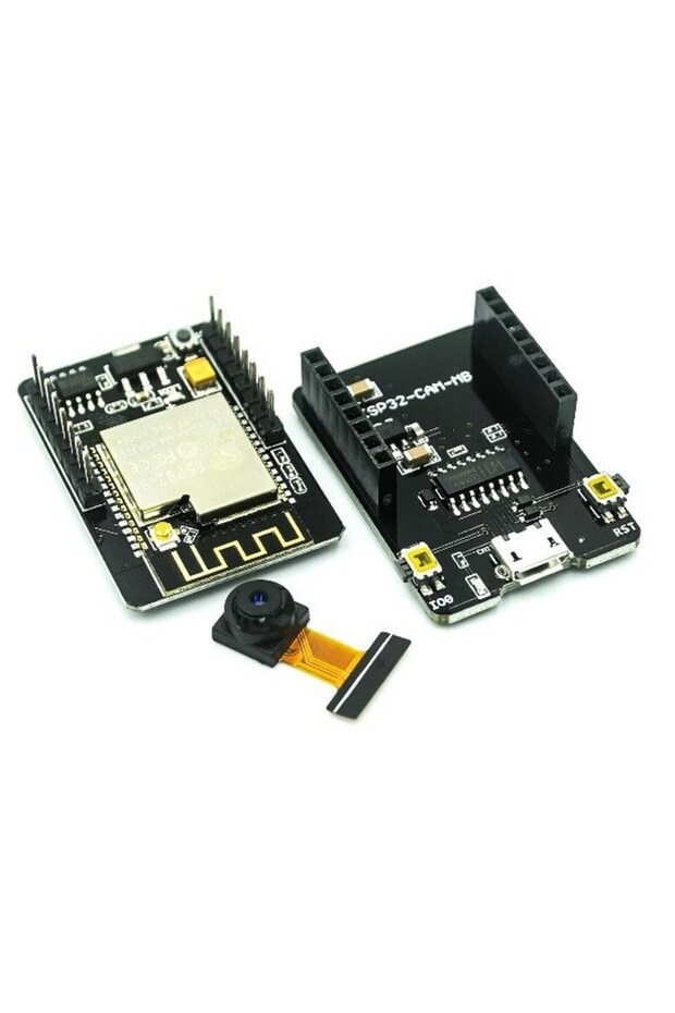 ESP32-CAM WiFi Kamera Modülü ve USB TTL Programlayıcı Seti | Kablosuz IoT Kamera Geliştirme Kiti - 2