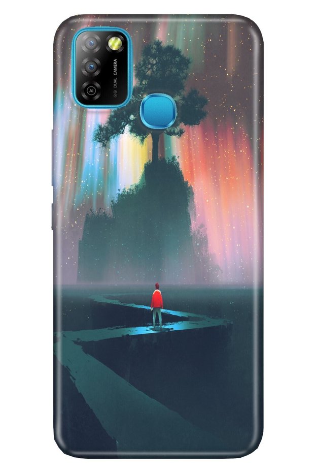 Infinix Smart 5 Case Silicone Tioserisi Patterned Illustrated - Big Tree
