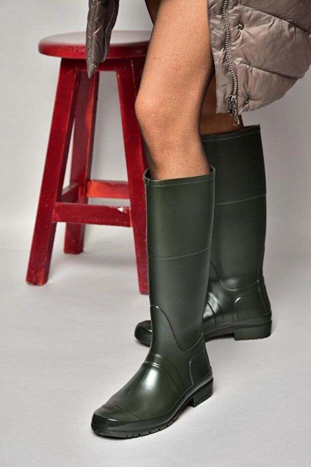 T 858704009 Khaki Rain Boots