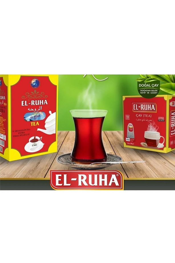 El Ruha 2 'li Paket 100 Adet Bardak Poşet Çay - 5