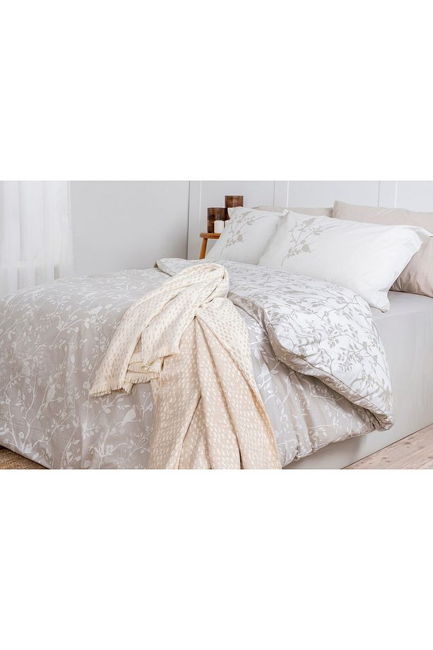 FLORA (60 TEL) %100 PAMUK TEK KİŞİLİK NEVRESİM TAKIMI - 2
