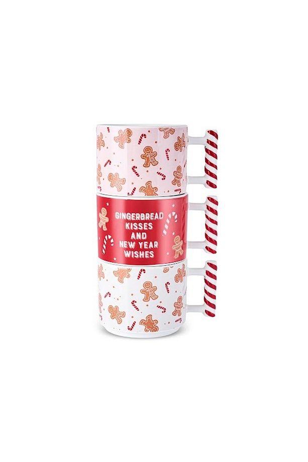 New Year Yılbaşı Kurabiye Adam Kupa Seti 400 ml - 6