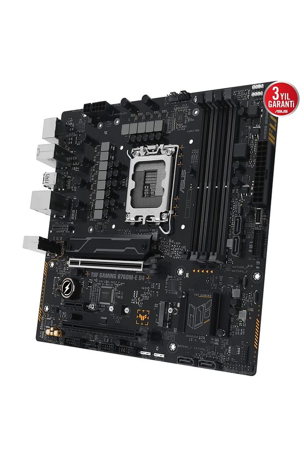 Tuf Gaming B760m-e D4 Ddr4 5333mhz (OC) Rgb M.2 1700p Matx Anakart - 4