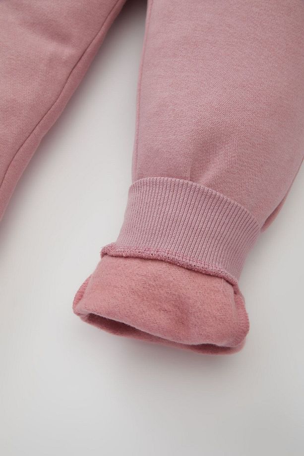 Kız Bebek Beli Lastikli Basic Düz Kalın Eşofman Altı D0807a524au - 3