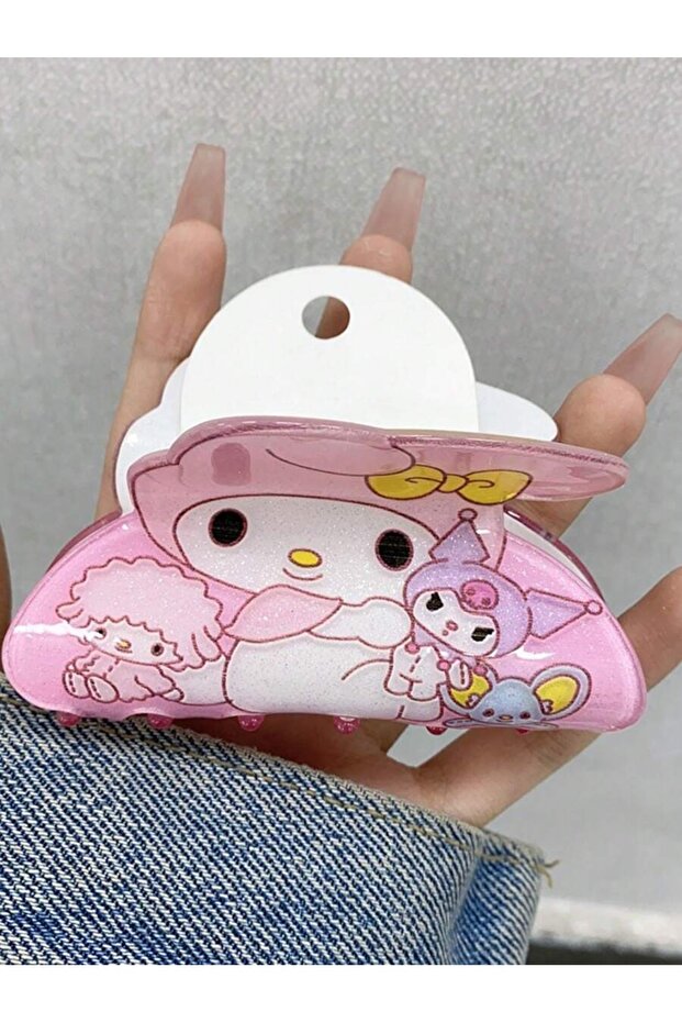 Kuromi Hello Kitty - My Melody Cinnamoroll Pompompurin Pochacco Cute Peg Buckle Set