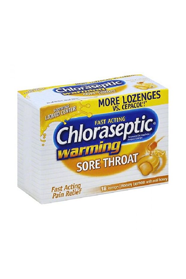Honey Lemon Lozenges, 18 Lozenges