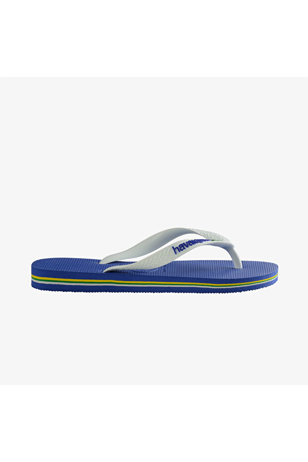 Brasil Logo Turquois Unisex Blue Slippers