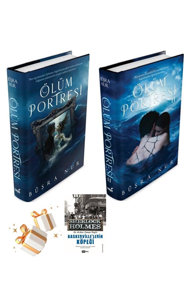 Ölüm Portresi 1 ve 2 Ciltli Set 2 Kitap Büşra Nur 2 Kitap Ciltli Set