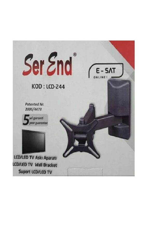 10/32 360 Derece Dönen  Oynar Başlıklı TV Duvar Montaj Ayak Aparatı 82 Ekrana Kadar - 4