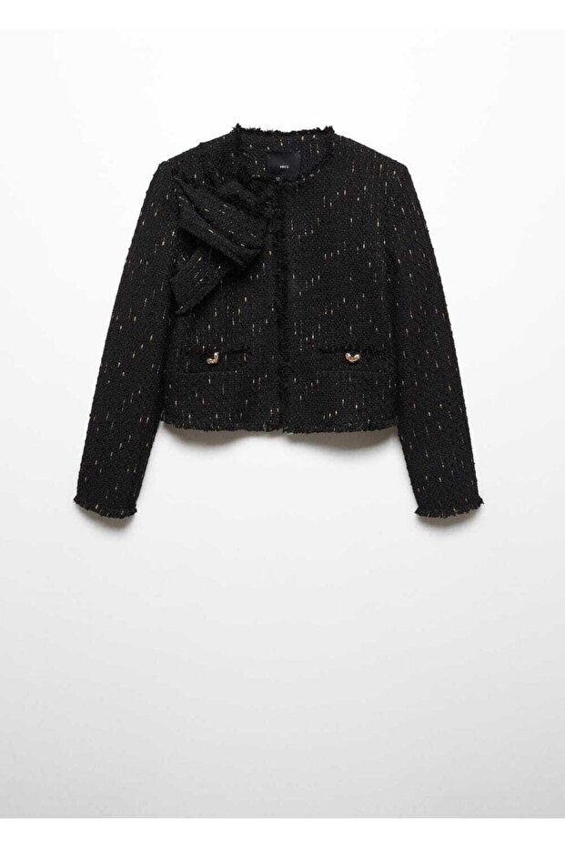 Sim Detaylı Tüvit Ceket - 3