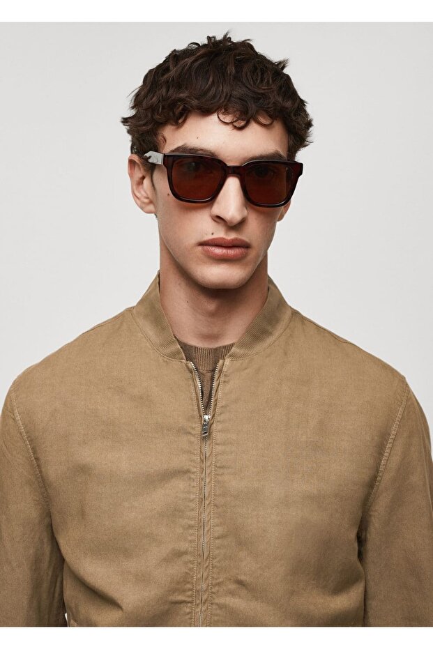 Lyocell Linen Bomber Jacket - 8