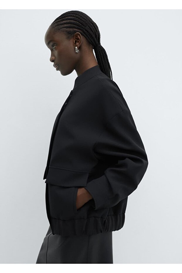 Oversize bomber ceket - 1