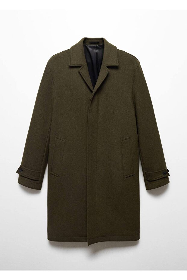 Woolen Coat - Regular Cut - 3
