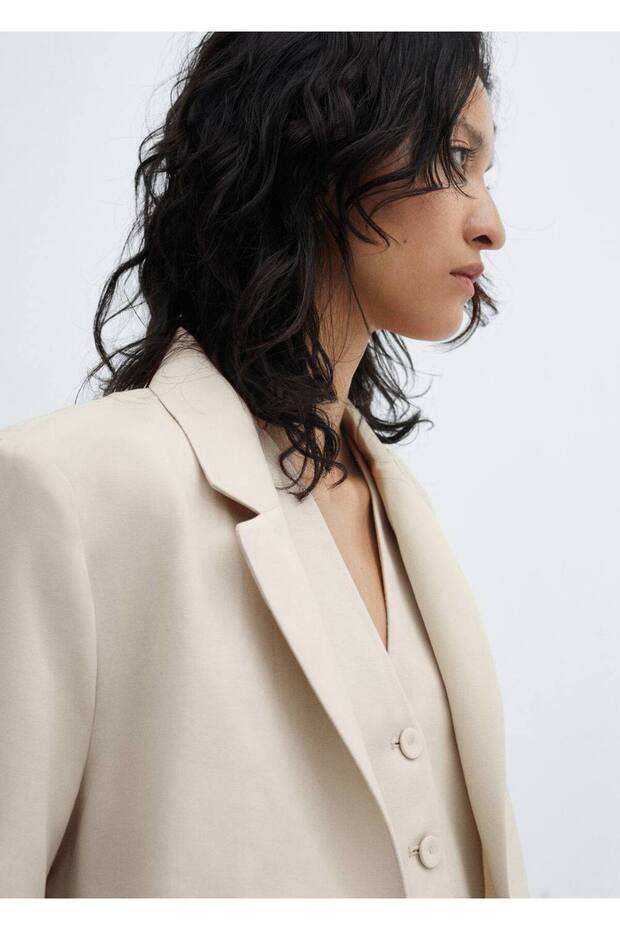 Cepli blazer ceket - 5