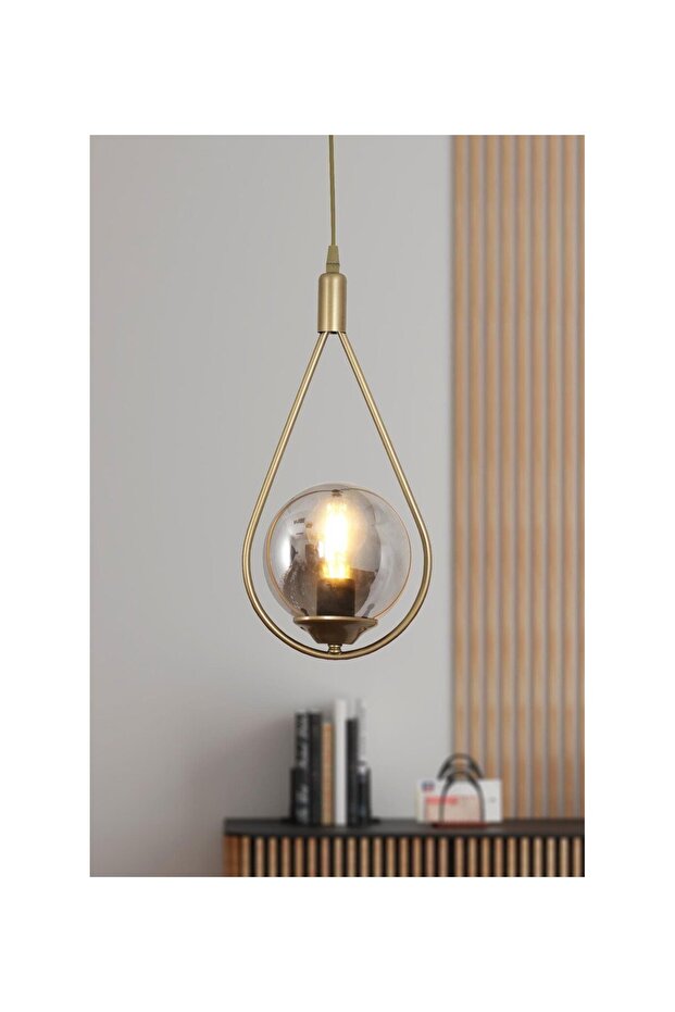 Modern Eskitme Gold Sarkıt Avize - 1