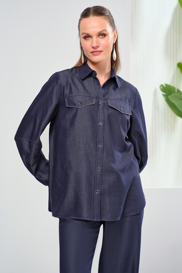Denim Gömlek - 2