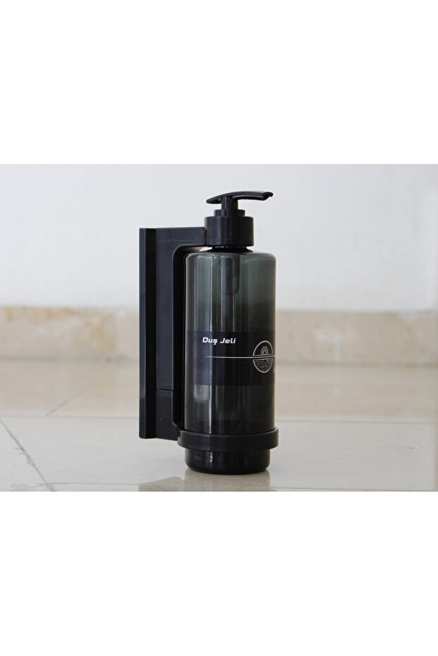 Refillable Plastic Pet Empty Bottle with Lock Key Empty Pump 400ml - 2