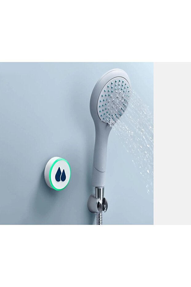 مؤقت توفير المياه، باللونين الأبيض والأزرق - 1